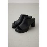 スクエアトゥプラットフォームミュールサンダル | AZUL BY MOUSSY | 詳細画像4 