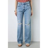 AZUL DENIM ダメージストレートデニム ロング丈 | AZUL BY MOUSSY | 詳細画像13
