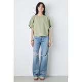 AZUL DENIM ダメージストレートデニム ロング丈 | AZUL BY MOUSSY | 詳細画像22