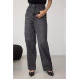 AZUL DENIM ハイウエストワイドロング丈 | AZUL BY MOUSSY | 詳細画像2 