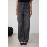 AZUL DENIM ハイウエストワイドロング丈 | AZUL BY MOUSSY | 詳細画像5 