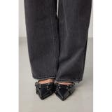 AZUL DENIM ハイウエストワイドロング丈 | AZUL BY MOUSSY | 詳細画像10 