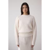 パールビジューニットトップス | AZUL BY MOUSSY | 詳細画像4