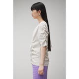SOFT PONTE SHIRRING TEE | AZUL BY MOUSSY | 詳細画像5 