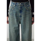 AZUL DENIM ラインストーンワイドデニム | AZUL BY MOUSSY | 詳細画像8
