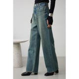 AZUL DENIM ラインストーンワイドデニム | AZUL BY MOUSSY | 詳細画像2