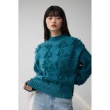 フリンジジャガードニット | AZUL BY MOUSSY | 詳細画像13
