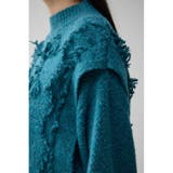 フリンジジャガードニット | AZUL BY MOUSSY | 詳細画像19