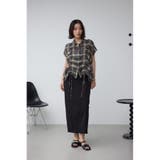 C/T冷感 スーパーストレッチ美タイトスカート | AZUL BY MOUSSY | 詳細画像3 