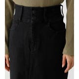 HIGH WAIST SLIT DENIM SK ２ | AZUL BY MOUSSY | 詳細画像19 