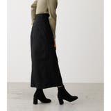 HIGH WAIST SLIT DENIM SK ２ | AZUL BY MOUSSY | 詳細画像12 
