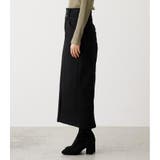 HIGH WAIST SLIT DENIM SK ２ | AZUL BY MOUSSY | 詳細画像16 