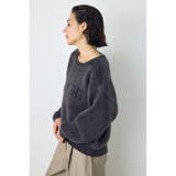 シャギーアソートロゴニット | AZUL BY MOUSSY | 詳細画像36