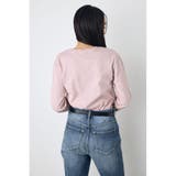 フロッキーロゴロンT | AZUL BY MOUSSY | 詳細画像18