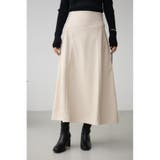 レザーフレアスカート | AZUL BY MOUSSY | 詳細画像12