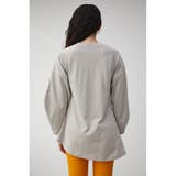 SIDE SHIRRING ASYMME CUT TOPS | AZUL BY MOUSSY | 詳細画像6 