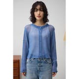 シアークルーネックボタンカーディガン | AZUL BY MOUSSY | 詳細画像26