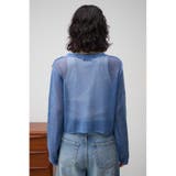 シアークルーネックボタンカーディガン | AZUL BY MOUSSY | 詳細画像28