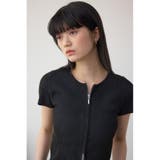 Wジップショートスリーブ配色リブプルオーバー | AZUL BY MOUSSY | 詳細画像11