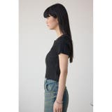 Wジップショートスリーブ配色リブプルオーバー | AZUL BY MOUSSY | 詳細画像15