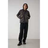 切替合皮ブルゾン | AZUL BY MOUSSY | 詳細画像4 