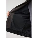 切替合皮ブルゾン | AZUL BY MOUSSY | 詳細画像16 