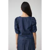 フロントギャザースリーブブラウス | AZUL BY MOUSSY | 詳細画像17