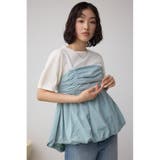 ペプラムバルーントップス | AZUL BY MOUSSY | 詳細画像14