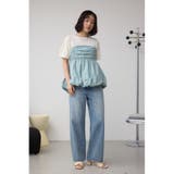 ペプラムバルーントップス | AZUL BY MOUSSY | 詳細画像15