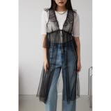 BLK | デザインチュールビスチェ | AZUL BY MOUSSY