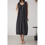 BLK | 前後2WAYバルーンギャザーワンピース | AZUL BY MOUSSY