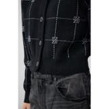 2WAYAZジャガードニットカーディガン | AZUL BY MOUSSY | 詳細画像10 