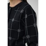 2WAYAZジャガードニットカーディガン | AZUL BY MOUSSY | 詳細画像8 