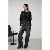 2WAYAZジャガードニットカーディガン | AZUL BY MOUSSY | 詳細画像3 