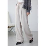 GREIGE | ワイドイージーパンツ | AZUL BY MOUSSY