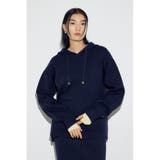 NVY | スウェッターニットパーカー | AZUL BY MOUSSY