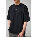 BLK | ピンタック1ポイント刺繍TEE | AZUL BY MOUSSY