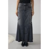 AZUL DENIM ダメージマーメイドスカート | AZUL BY MOUSSY | 詳細画像5