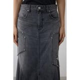 AZUL DENIM ダメージマーメイドスカート | AZUL BY MOUSSY | 詳細画像8