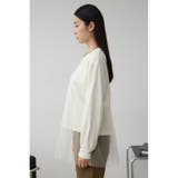 チュールドッキングフレアトップス | AZUL BY MOUSSY | 詳細画像5 