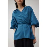 BLU | RELATECH GATHER BLOUSE | AZUL BY MOUSSY