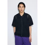 編地切替ニットシャツ | AZUL BY MOUSSY | 詳細画像13 