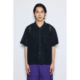 編地切替ニットシャツ | AZUL BY MOUSSY | 詳細画像15 