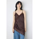 レースサテンアシメキャミソール | AZUL BY MOUSSY | 詳細画像28