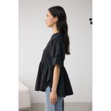 袖カフスペプラムトップス | AZUL BY MOUSSY | 詳細画像15