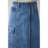 ケミカルウォッシュロングカーゴスカート | AZUL BY MOUSSY | 詳細画像21 