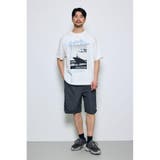 サーフフォトTシャツ | AZUL BY MOUSSY | 詳細画像4