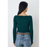 ドレープ長袖ニットトップス | AZUL BY MOUSSY | 詳細画像14
