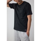 BLK | AZコットンクルーネックTシャツ | AZUL BY MOUSSY