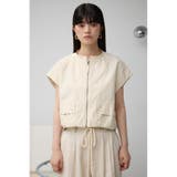 ギャザーヘムベスト | AZUL BY MOUSSY | 詳細画像4 